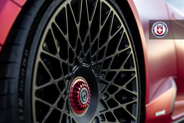 Фото дисков HRE 501M Черный сатин на Lamborghini Huracan