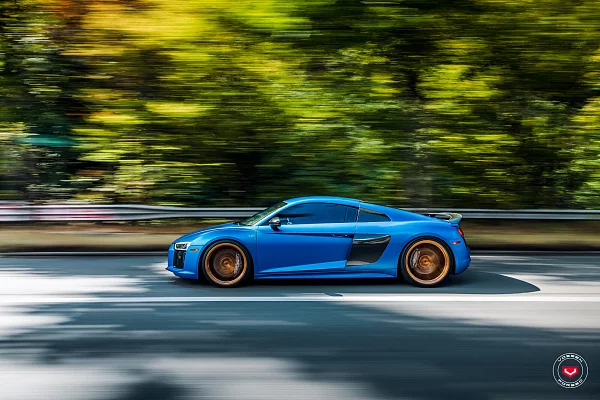 Фото дисков Vossen S21-01 Глянцевая медь на Audi R8 (4S)