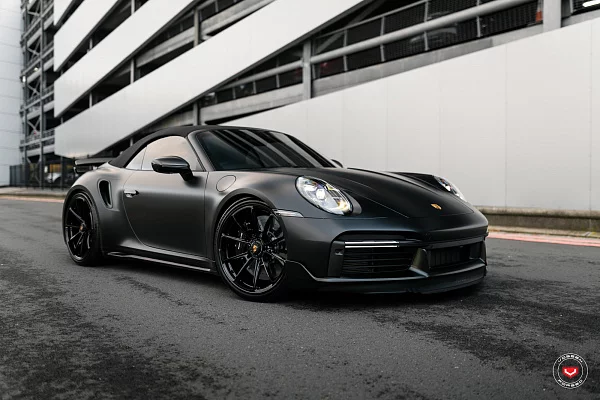 Фото дисков Vossen RS92 Черный глянец на Porsche 911 VIII