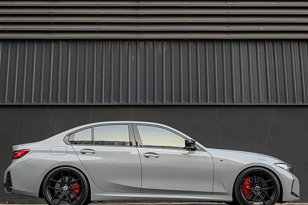 Фото дисков HRE FF21 Черный глянец на BMW 4/M4 (G22/G82)