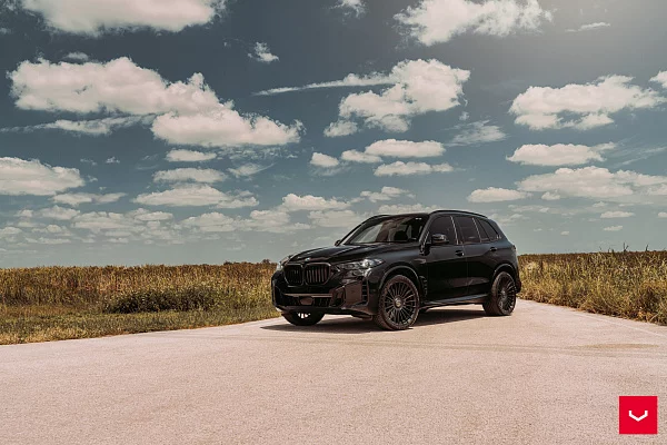 Фото дисков Vossen HF-8 Черный сатин на BMW X5/X5 M (G05/F95)