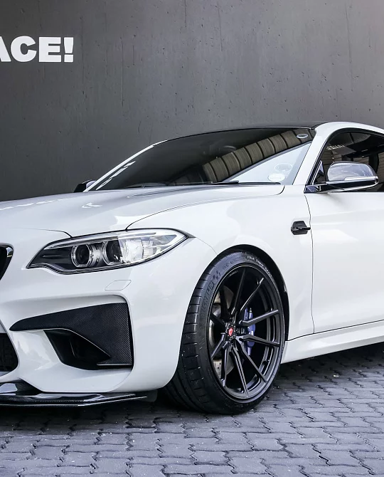 Фото дисков M-X2 Сатиновый графит на BMW 2/M2 (F22/F87)