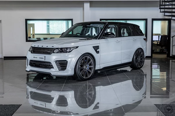 Фото дисков Vossen UV-2 Матовый графит на Range Rover Sport II