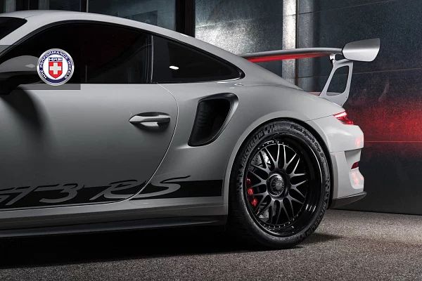 Фото дисков HRE 540C Черный сатин на Porsche 911 VII