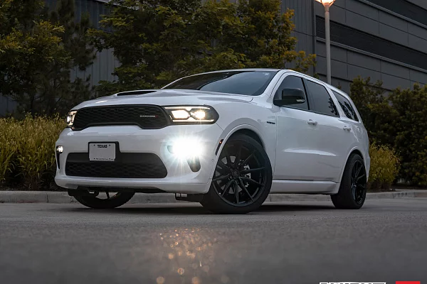 Фото дисков Vossen HF-3 Черный сатин на Dodge Durango III