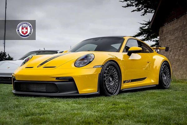 Фото дисков HRE 501 GTM Черный сатин на Porsche 911 VIII