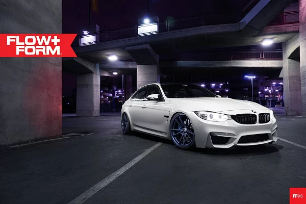 Фото дисков HRE FF04 Синий сатин на BMW 3/M3 (F3x/F80)