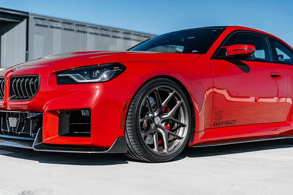 Фото дисков HRE R101 Lightweight Сатиновый темный лак на BMW 2/M2 (G42/G87)