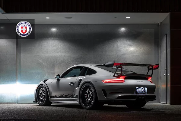 Фото дисков HRE 540C Черный сатин на Porsche 911 VII