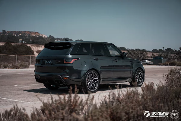 Фото дисков Vossen UV-1 Глянцевый темный лак на Range Rover Sport II