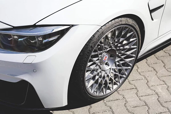Фото дисков HRE 501M Сатиновый тонированный лак на BMW 3/M3 (F3x/F80)