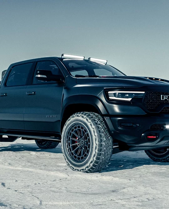 Фото дисков BX03-M Черный сатин на Ram 1500 V