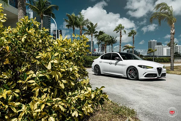 Фото дисков Vossen M-X1 Глянцевый графит на Alfa Romeo Giulia II (952)