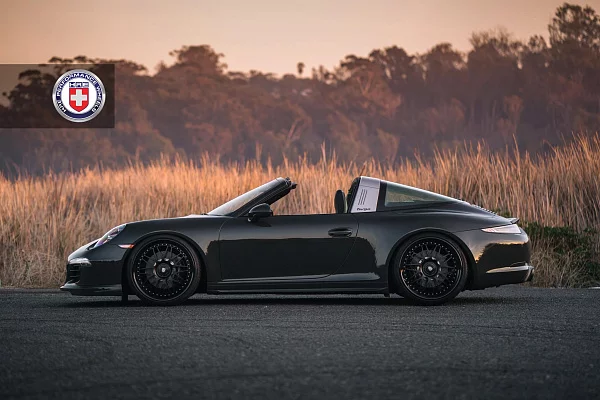 Фото дисков HRE 540C Черный сатин на Porsche 911 VII
