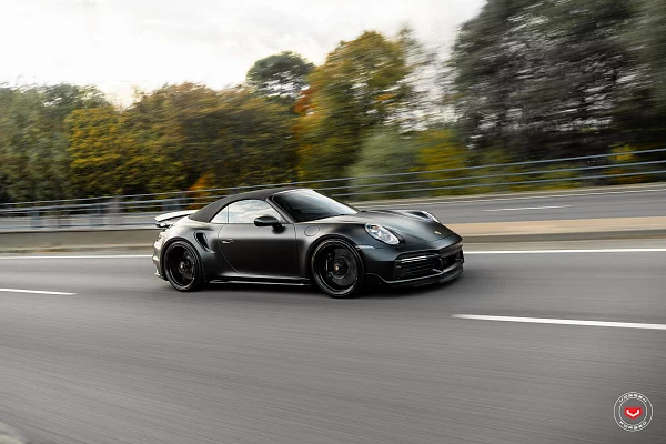 Фото дисков Vossen RS92 Черный глянец на Porsche 911 VIII