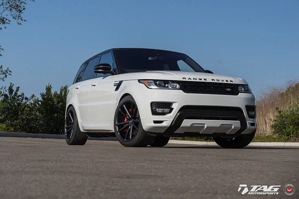 Фото дисков Vossen CG-203 Черный сатин на Range Rover Sport II