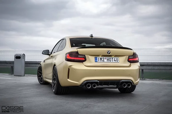 Фото дисков HRE FF01 Сатиновый графит на BMW 2/M2 (F22/F87)