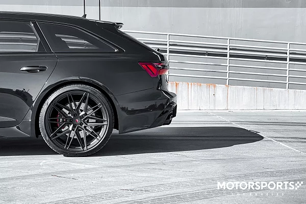 Фото дисков Vossen EVO-5 Черный сатин на Audi A/RS 6 (C8)