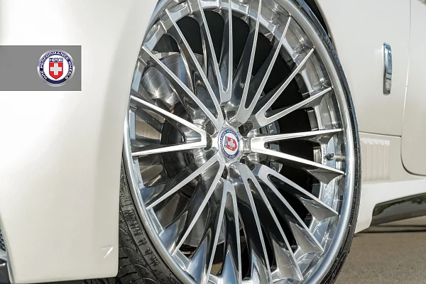 Фото дисков HRE S209H Полированный лак на Rolls-Royce Wraith