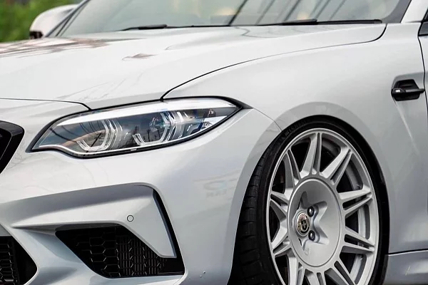 Фото дисков HRE 528M Сатиновый лак на BMW 2/M2 (F22/F87)