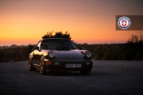 Фото дисков HRE 527M Сатиновая бронза на Porsche 911 III
