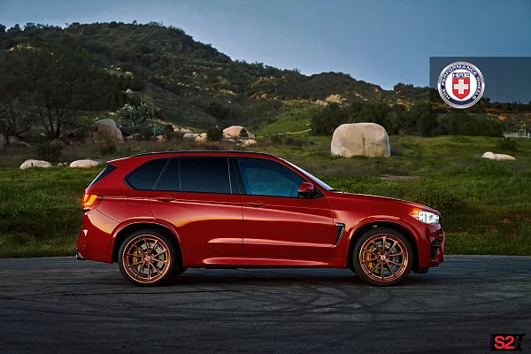 Фото дисков HRE S204H Сатиновая темная медь на BMW X5/X5 M (F15/F85)
