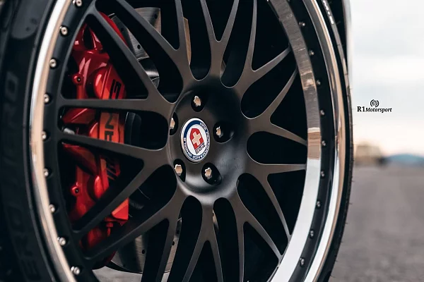 Фото дисков HRE 540C Черный сатин на Mercedes-Benz GLS (X166)