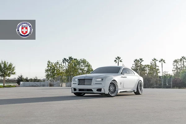 Фото дисков HRE S209H Полированный лак на Rolls-Royce Wraith
