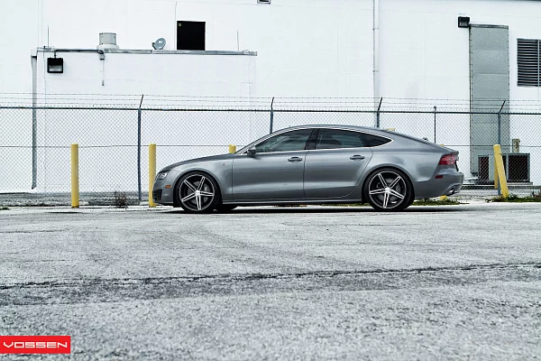 Фото дисков Vossen CV5 Алмазная проточка на Audi A/RS 7 (4G)