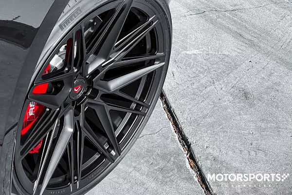 Фото дисков Vossen EVO-5 Черный сатин на Audi A/RS 6 (C8)