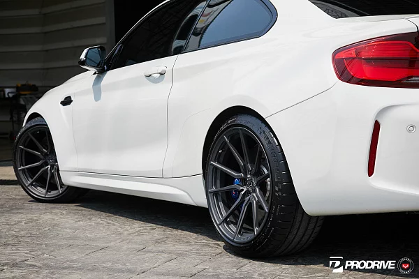 Фото дисков Vossen M-X2 Сатиновый графит на BMW 2/M2 (F22/F87)