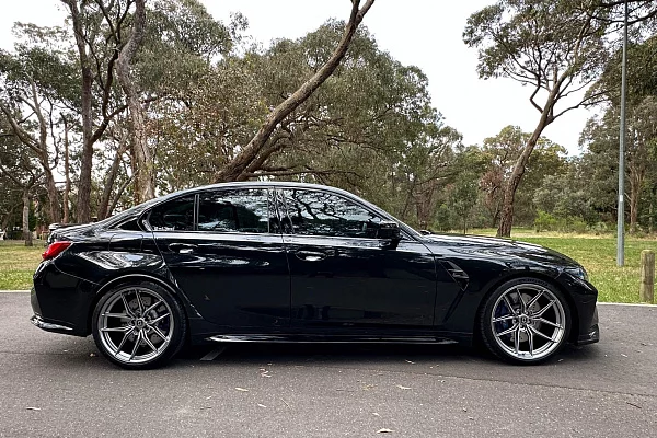 Фото дисков HRE FF21 Серебро на BMW 3/M3 (G2x/G80)