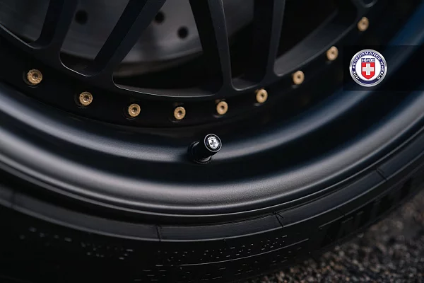 Фото дисков HRE 540 Черный сатин на BMW 4/M4 (F32/F82)