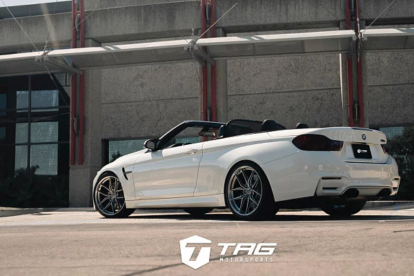 Фото дисков HRE FF21 Серебро на BMW 4/M4 (F32/F82)