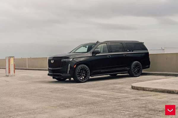 Фото дисков Vossen HFX-1 (6-Lug) Черный глянец на Cadillac Escalade V