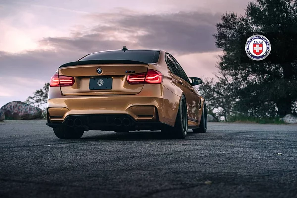 Фото дисков HRE 540 Черный сатин на BMW 4/M4 (F32/F82)