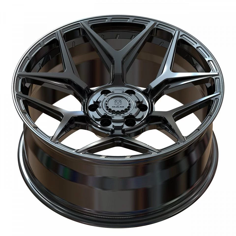 22" кованые диски в стиле 4Play 4P06 с чпу-колпачком