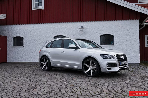 Фото дисков Vossen CV3 Алмазная проточка на Audi Q5 (8R)
