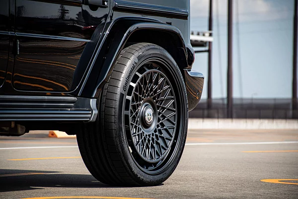 Фото дисков HRE 501 GTM Черный сатин на Mercedes-Benz G-Class III