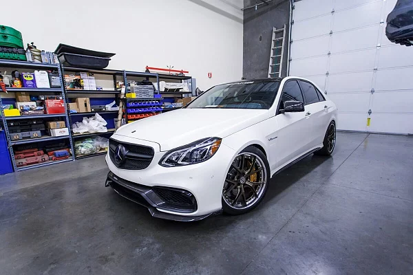 Фото дисков HRE S101 Сатиновая темная бронза на Mercedes-Benz E-Class (W212, S212, C207)