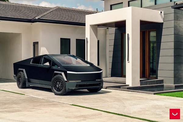 Фото дисков Vossen HFX-1 (6-Lug) Черный глянец на Tesla Cybertruck